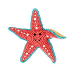 Fair Trade Organic Cotton Knit Starfish Baby Rattle