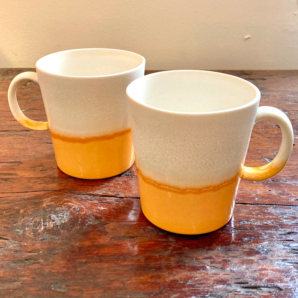 Slipcast Porcelain Mugs from England
