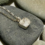 Broken Sterling Silver Pendant Necklace