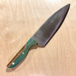 Handmade Eight Inch Chef's Knives from Cape Cod Cutlery