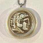Silver Tetra Drachma of Alexander the Great Coin Necklaces