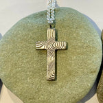 Damascus Steel Crosses