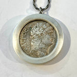 Silver Tetra Drachma of Emperor Nero Coin Necklaces