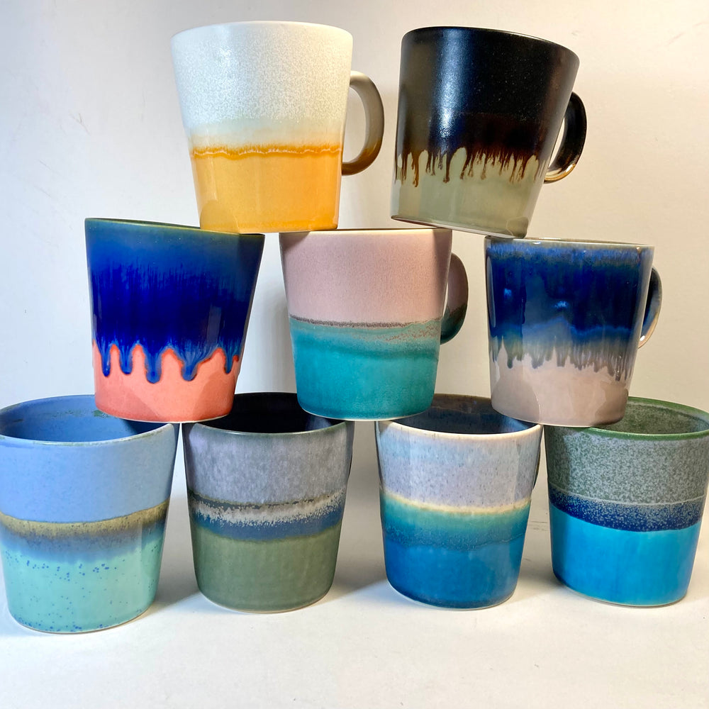 Slipcast Porcelain Mugs from England