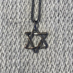 Sterling Silver Star of David Necklace