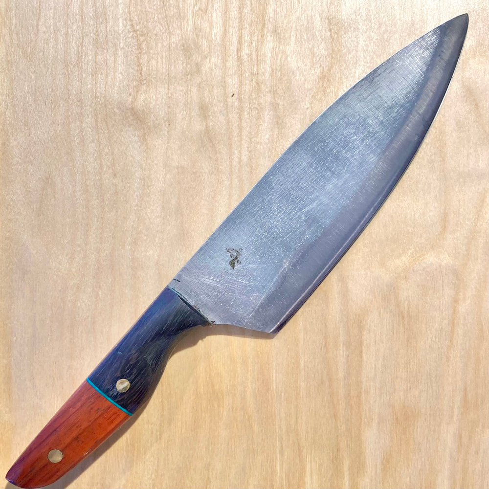 Handmade Eight Inch Chef's Knives from Cape Cod Cutlery