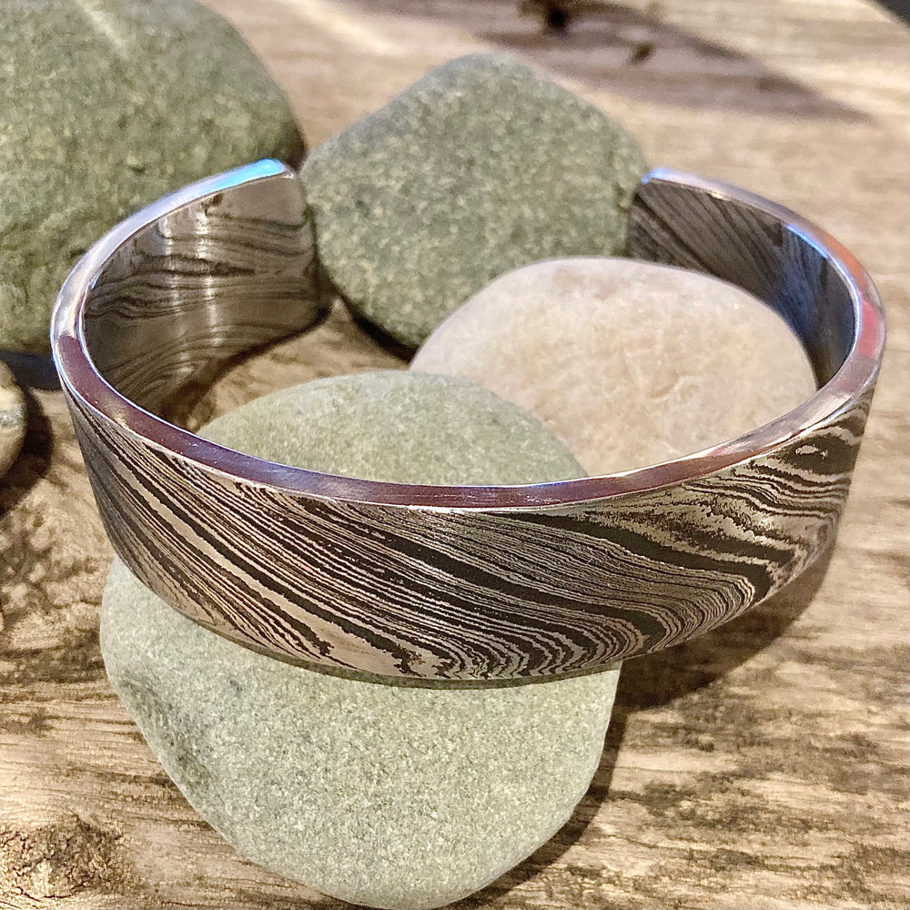 Damascus Steel Cuffs