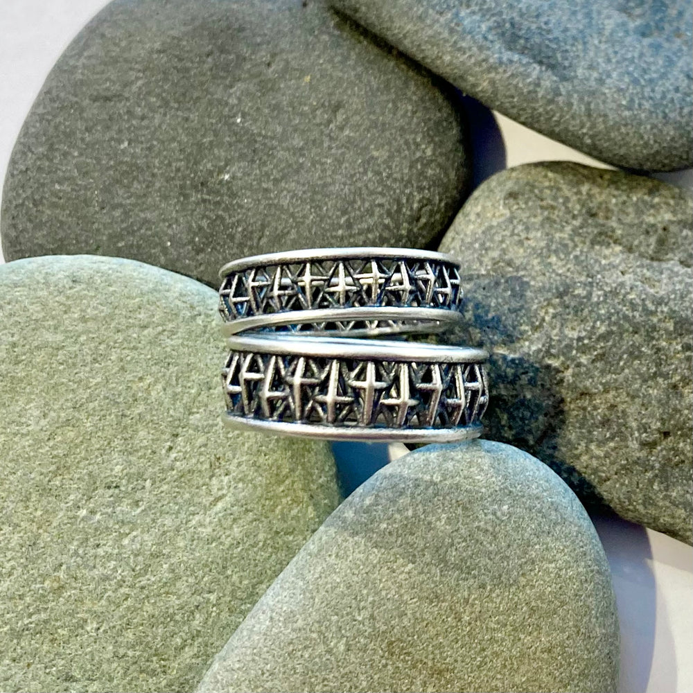 Sterling Silver Thames Bridge Rings