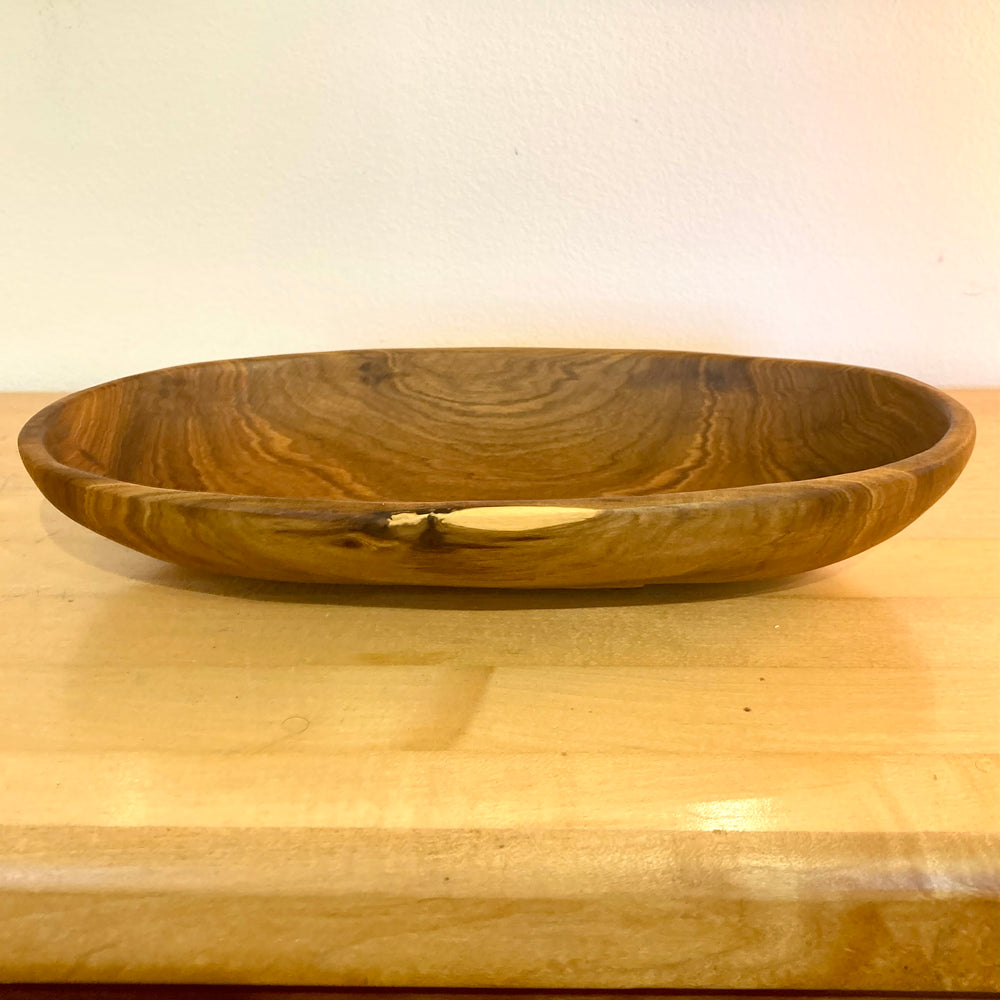 Fair Trade Mahogany Oval Serving Bowls