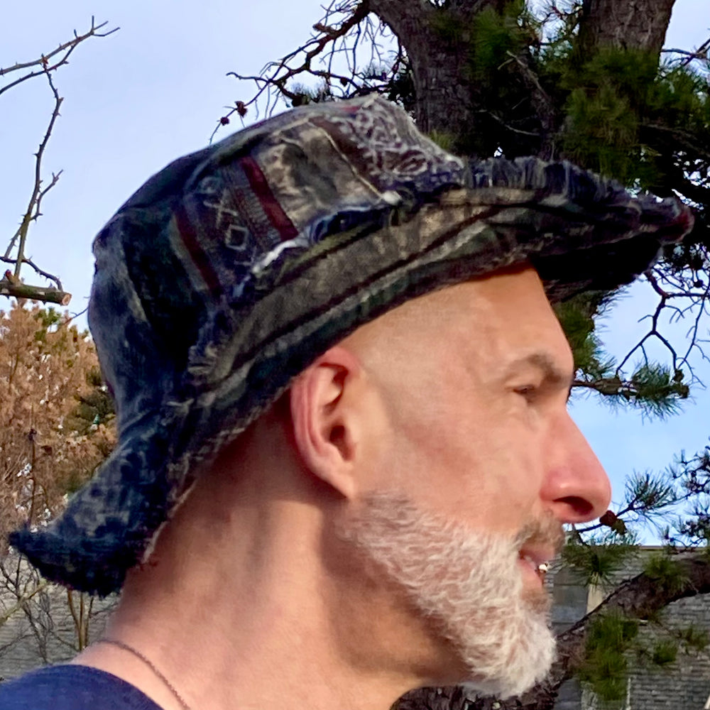 Fair Trade Hemp Patchwork Beach Hats