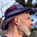 Fair Trade Hemp Patchwork Beach Hats