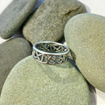 Sterling Silver Garden Lattice Ring