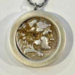 Silver Tetra Drachma of Alexander the Great Coin Necklaces