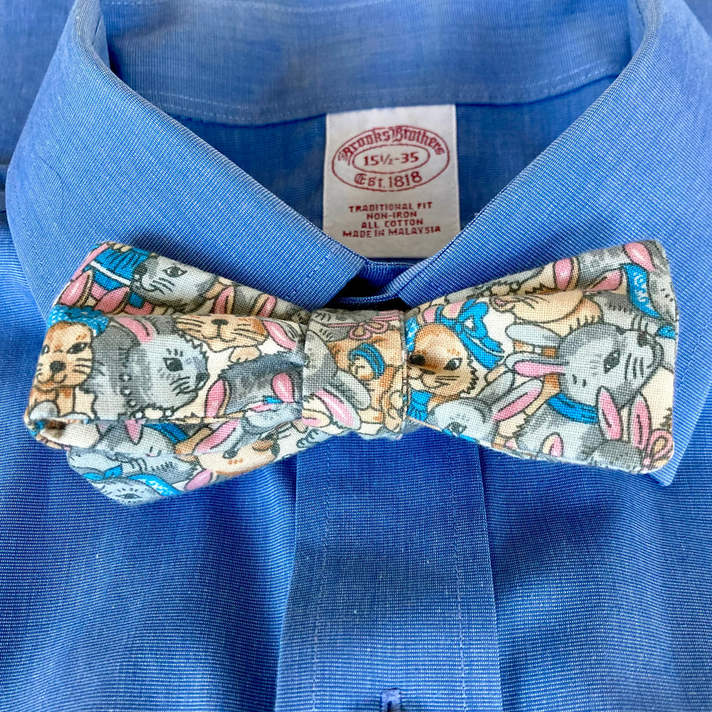 Upcycled Clothing Bow Ties