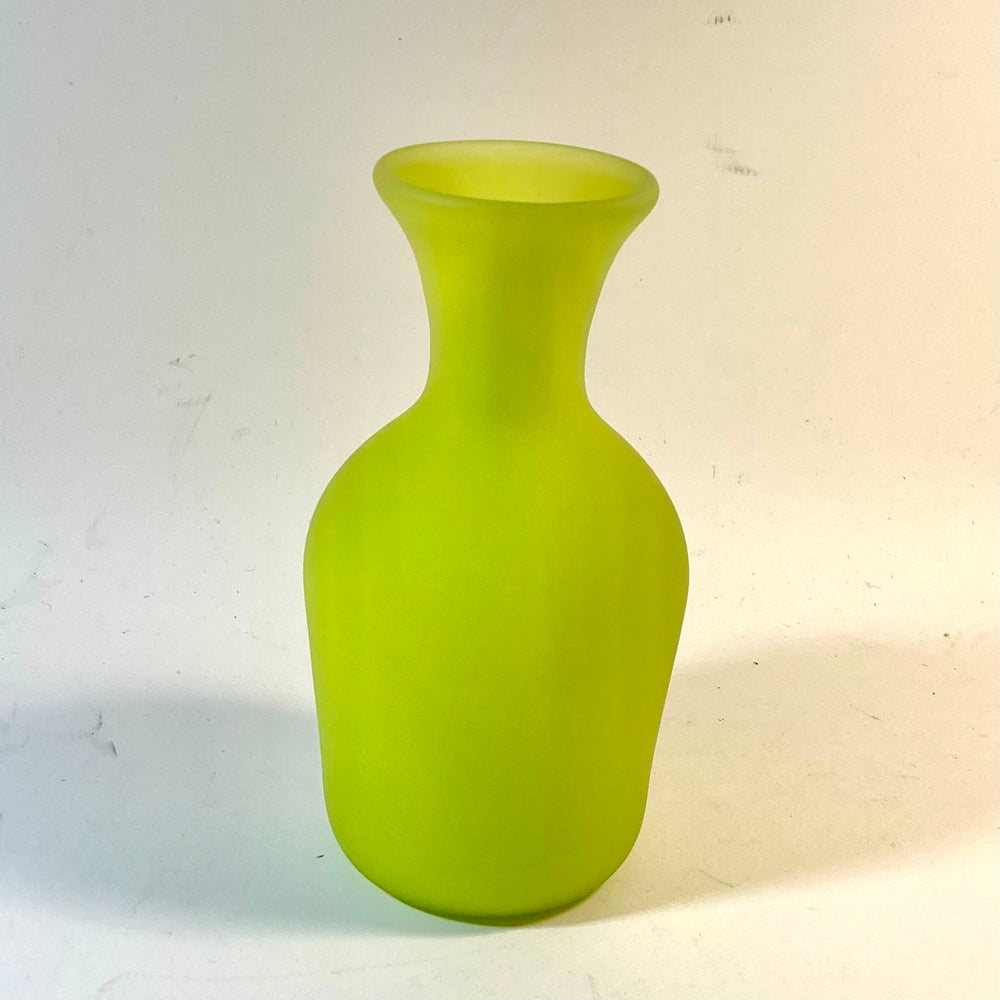 Satin Glass Bud Vases