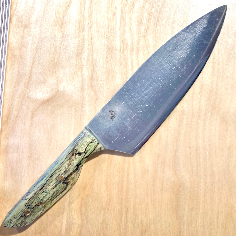 Handmade Eight Inch Chef's Knives from Cape Cod Cutlery