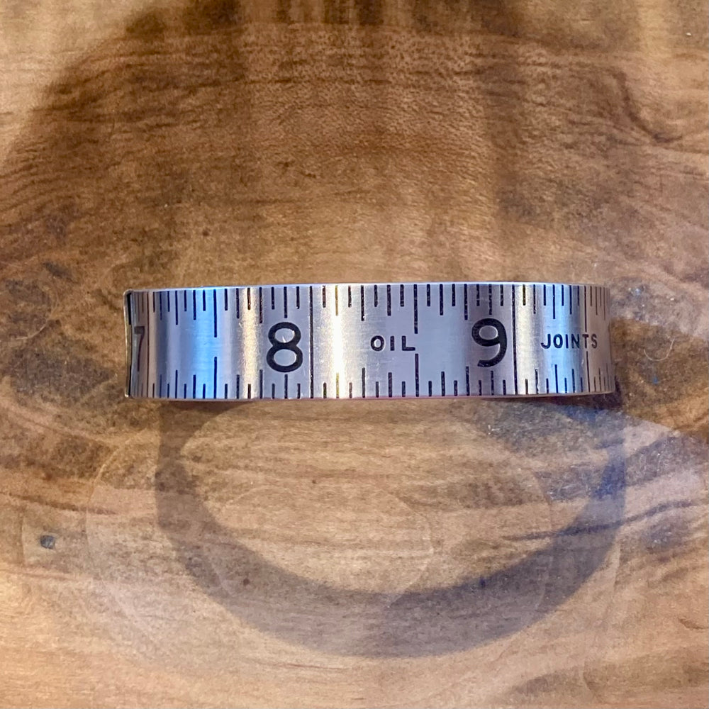 Upcycled Carpenter Ruler Cuffs