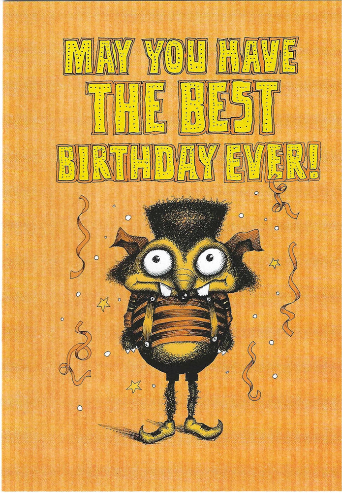 May You have The Best Birthday Ever Birthday Card