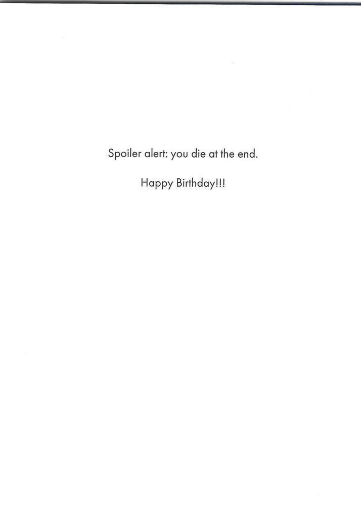 Your Life Is Like a Movie Birthday Card