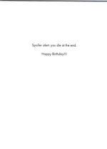 Your Life Is Like a Movie Birthday Card