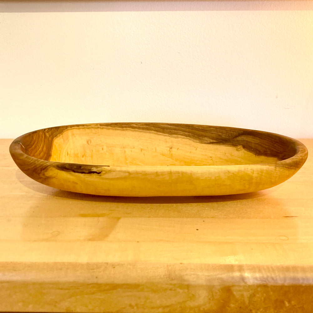 Fair Trade Mahogany Oval Serving Bowls