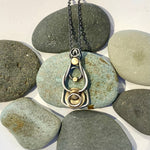 Light House Sterling Silver Wire Pendant Necklace