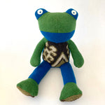 Upcycled Wool Sweater Frogs