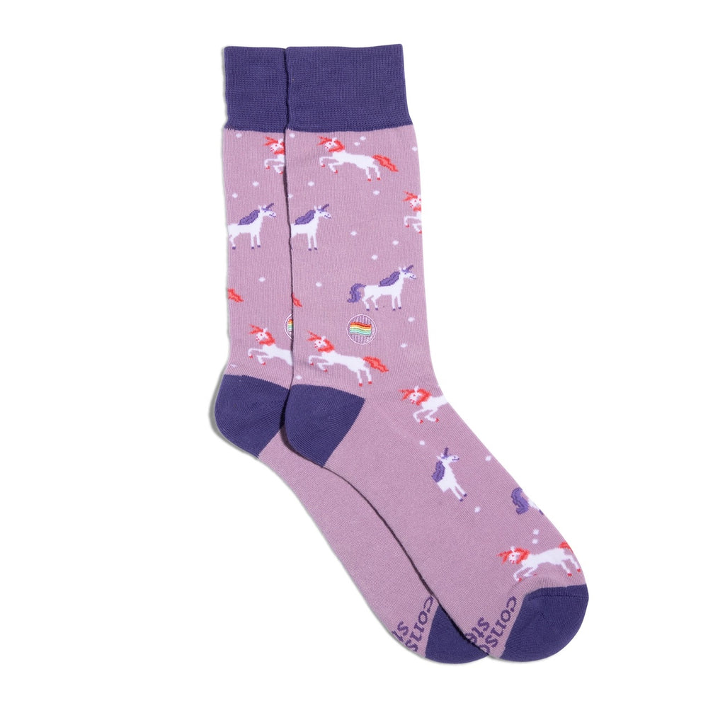 Unicorn Socks That Save LGBTQ Lives