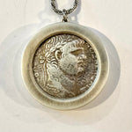Silver Tetra Drachma of Emperor Nero Coin Necklaces