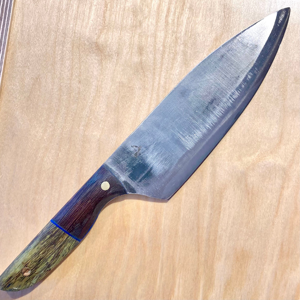 Handmade Eight Inch Chef's Knives from Cape Cod Cutlery