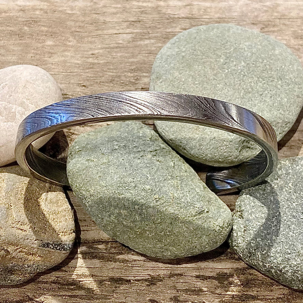 Damascus Steel Cuffs