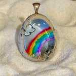 Rainbow Quail Egg Ornament