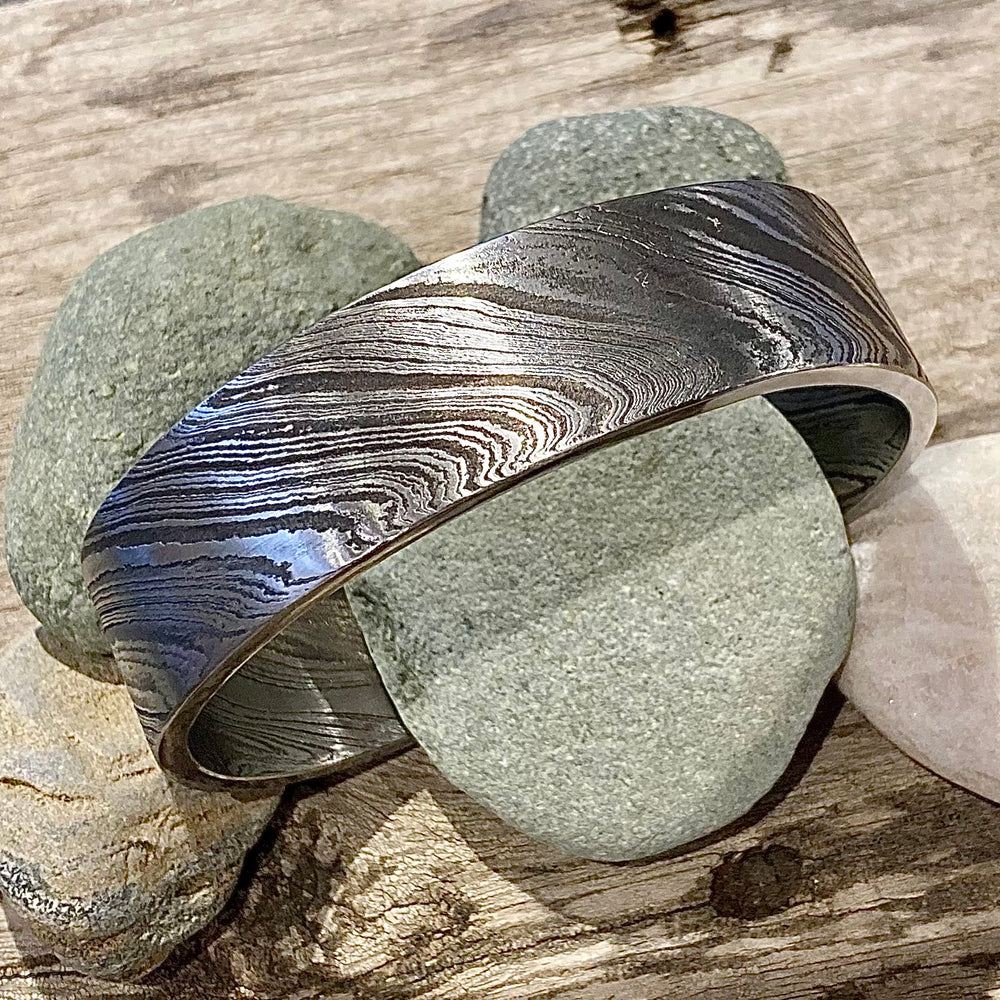 Damascus Steel Cuffs