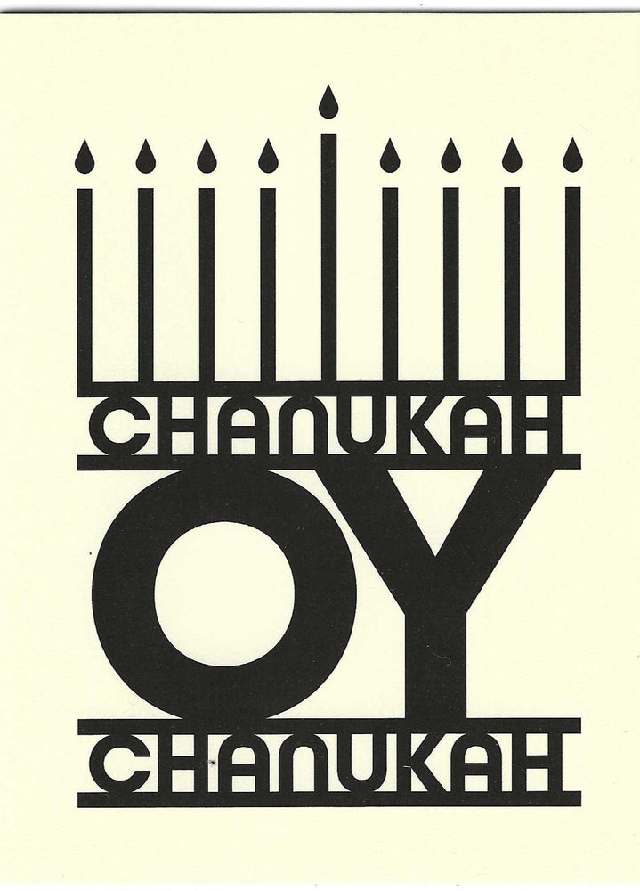 Chanukah Oy Chanukah card