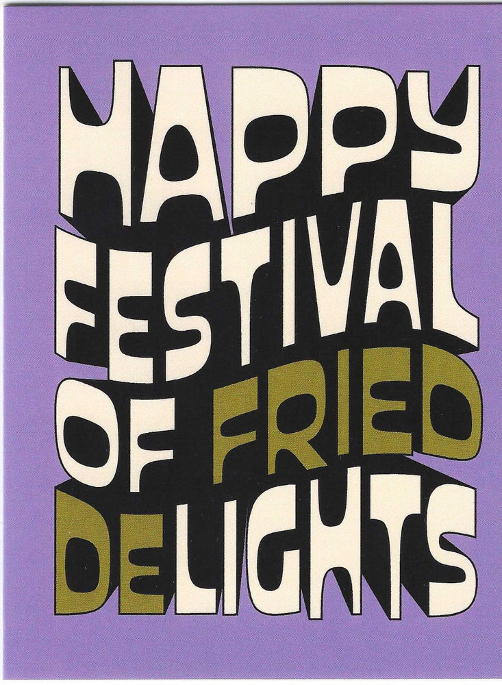 Happy Festival of Fried Delights card