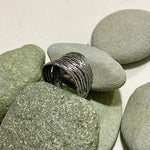 Oxidized Sterling Silver Pinyon Pine Rings