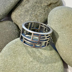 Metropolis Sterling Silver Ring