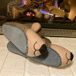 Fair Trade Wool Felt Bear Slippers