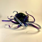 Twilight Blown Glass Octopus