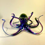 Twilight Blown Glass Octopus