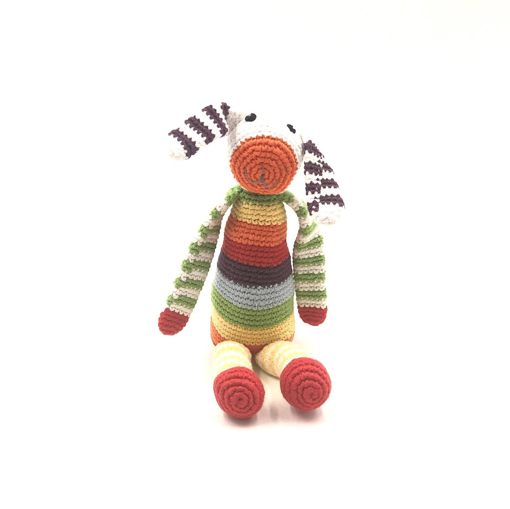 Fair Trade Organic Cotton Rainbow Bunny