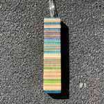 Upcycled Wood Skateboard Column Necklaces