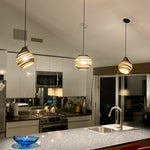 Beehive Recycled Cardboard Pendant Lights