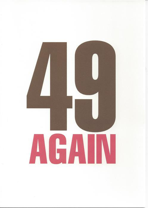 49 Again Birthday Card