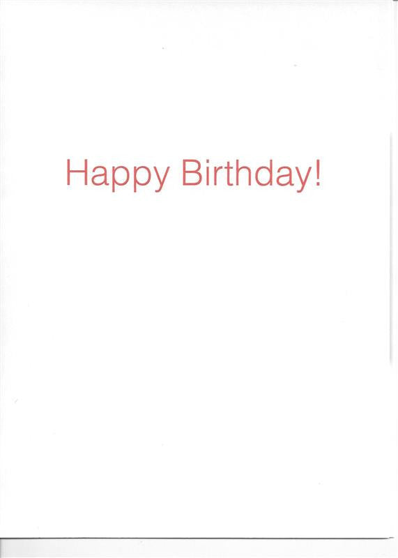 Moderation is for Monks Birthday Card