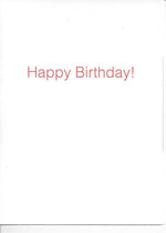 Moderation is for Monks Birthday Card