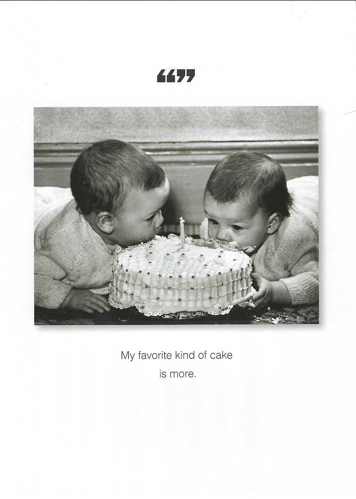 My Favorite Kind of Cake Birthday Card