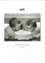 My Favorite Kind of Cake Birthday Card