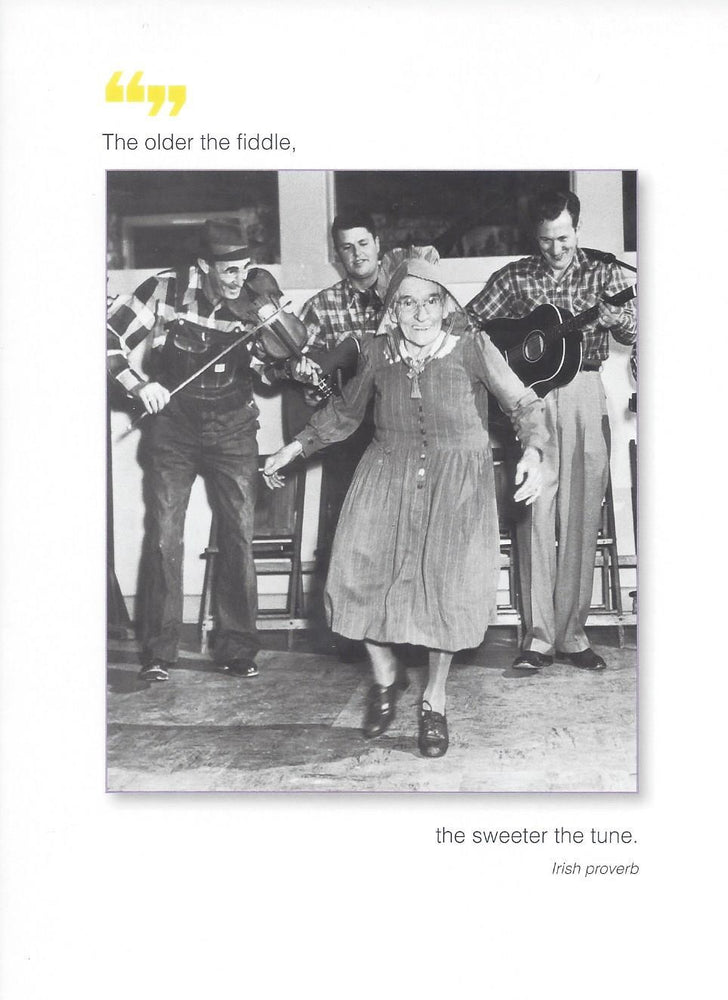 The Older the Fiddle Birthday Card