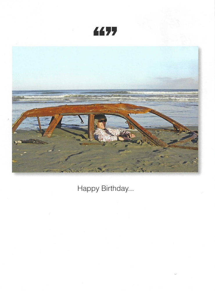 Extended Warranty Birthday Card